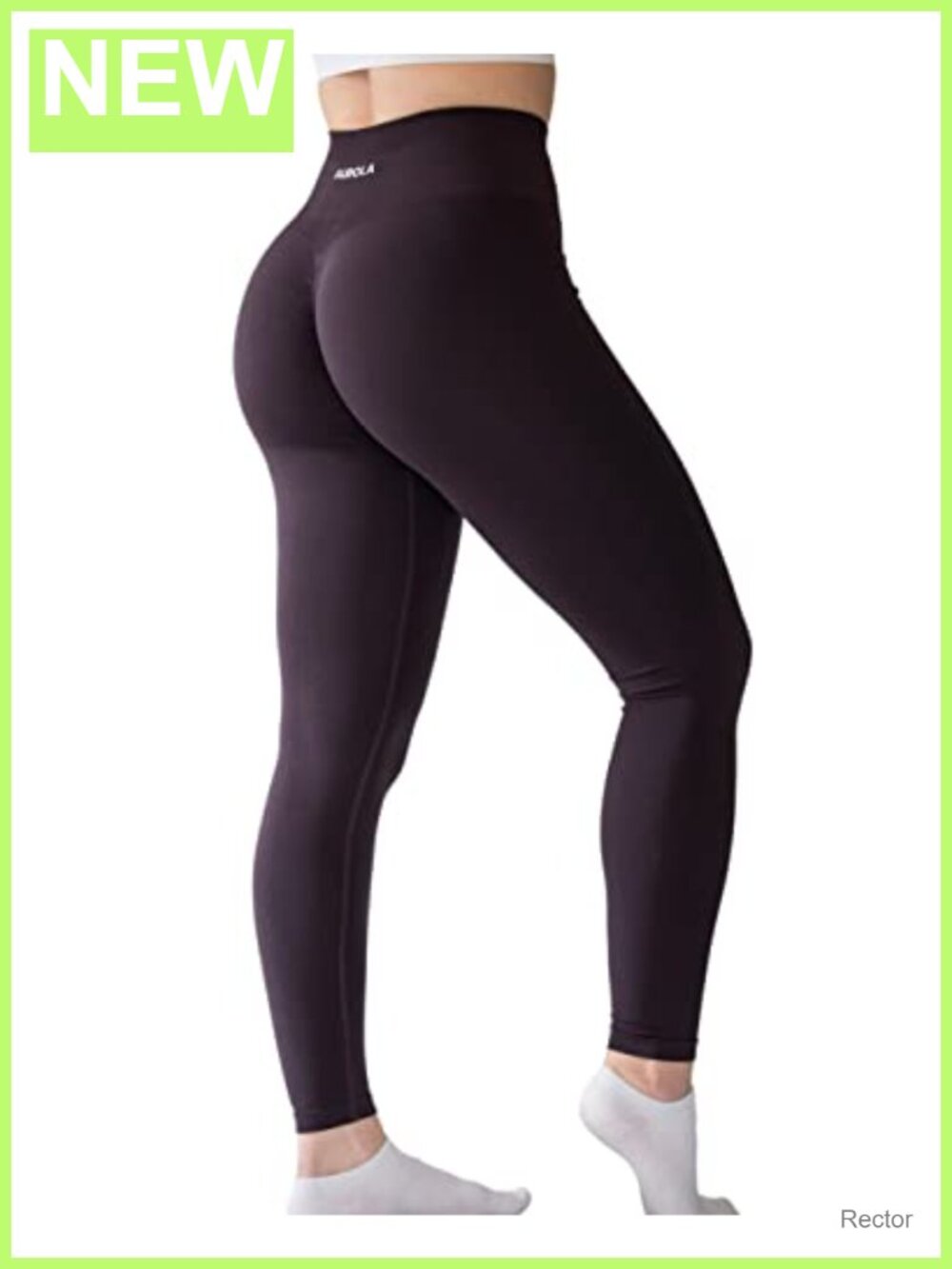 Seamless High Waist 7/8 Workout Leggings Tummy Control Yoga Gym Fitness